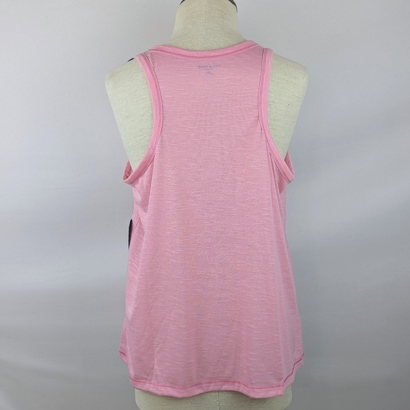 Life Is Good Sleep Lounge Tank Racer Back Coconut Umbrella Drink Pink XL NWT - Picture 5 of 9